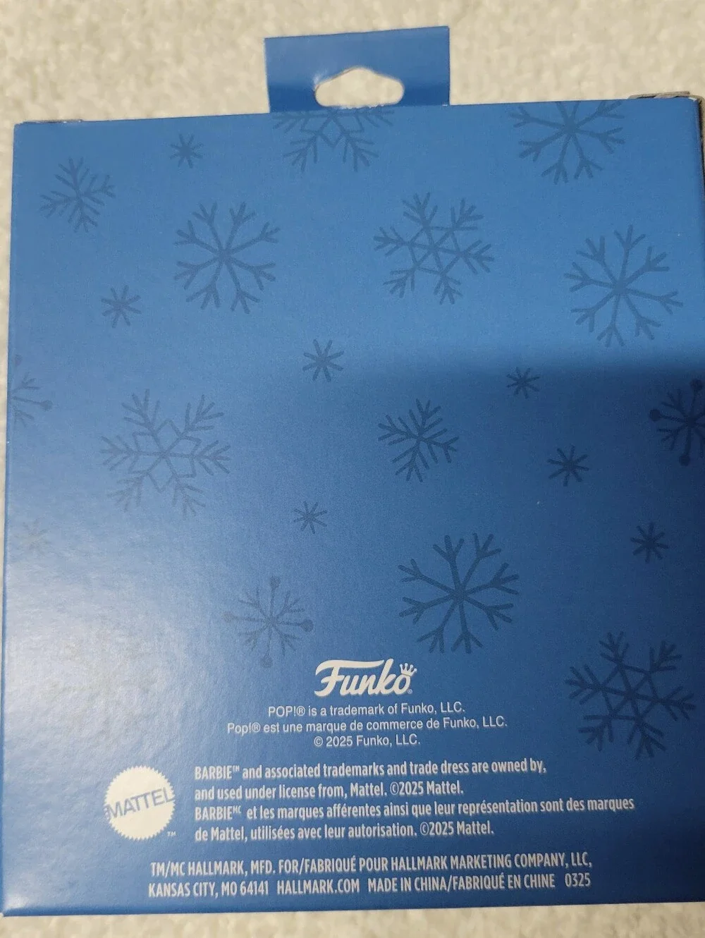 Hallmark Funko Pop! Mattel Day To Night Barbie Pink Christmas Ornament 2025 NEW